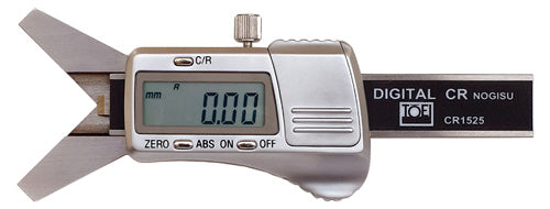 Naito CR0508 Digital Chamfer / Radius Gauge Digital gauge for a 45 degree chamfer offset, corner radius corner or cylinder