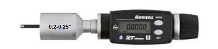 Bowers XT Digital Micrometer With Bluetooth 0.2-0.25"/5-6mm XTD5i-BT