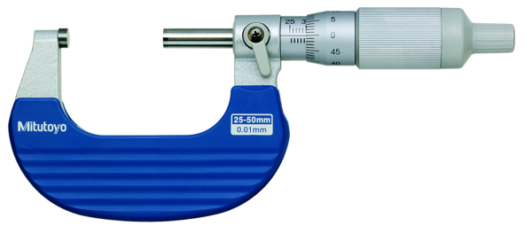 Mitutoyo Ratchet Thimble Micrometer 25-50mm, 0,01mm 102-702