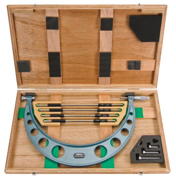 Mitutoyo - Electronic Interchangeable Anvil Micrometer: 152.4 To 304.8