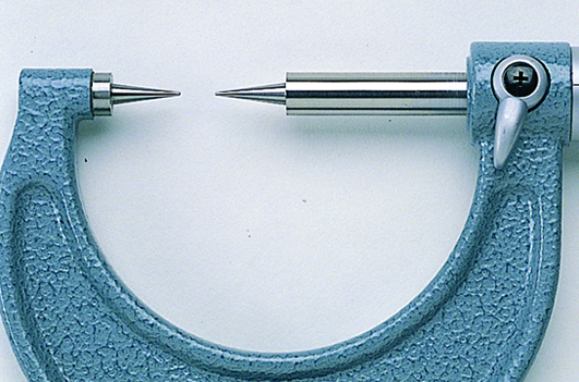 Point Micrometer with Carbide Tip 0-1", 15° Tip 112-189