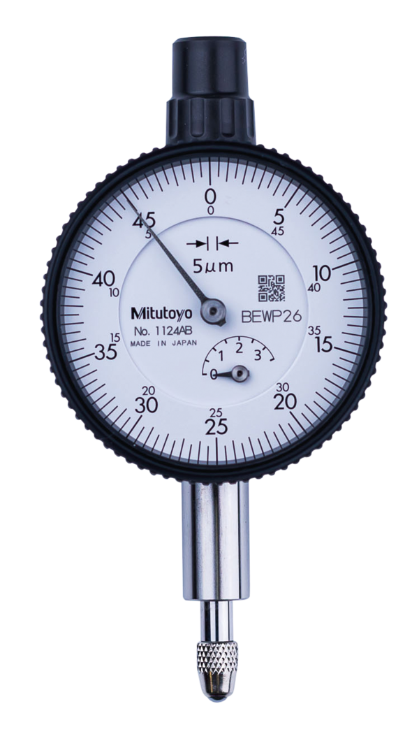 Dial Gauge, Lug Back, ISO Type 3,5mm, 0,005mm 1124S