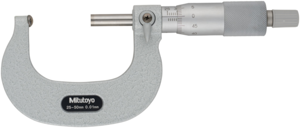 Tube Micrometer, Spherical Anvil 25-50mm 115-116