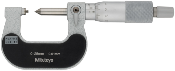 Screw Thread Micrometer 75-100mm,2-3mm/13-9TPI 125-118
