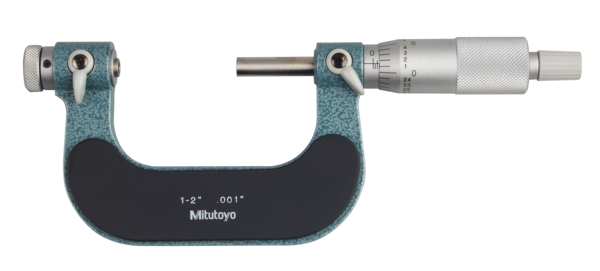 Screw Thread Micrometer Interchangeable Tips, 1-2" 126-138