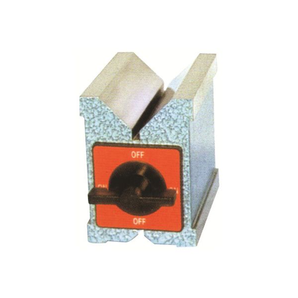 MHC 285-2405 Magnetic Vee Blocks with on off switch : 70 x 60 x 73mm (2-7/8 x 2-3/8 x 2-3/4" )Capacity 6--44mm Magnetic power : 56 kgs Supplied : Single Piece