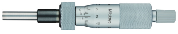 Micrometer Head, Medium-sized Standard 0-25mm, Spindle Lock 150-209