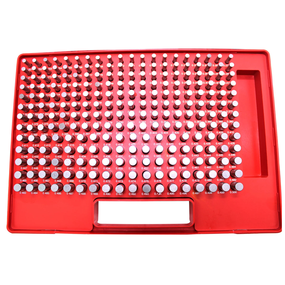 MHC Pin Sets Class ZZ Pin Sets M3-Plus Range : .501-.626" Class : ZZ Tolerance : -.0002" Number of pins : 125 616-8130