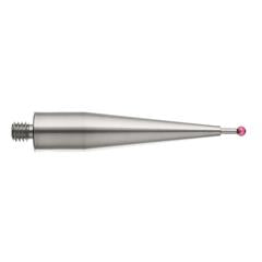 M5 Ø2.5 mm ruby ball, tungsten carbide stem, L 50 mm, EWL 5 mm Product code: A-5003-5233