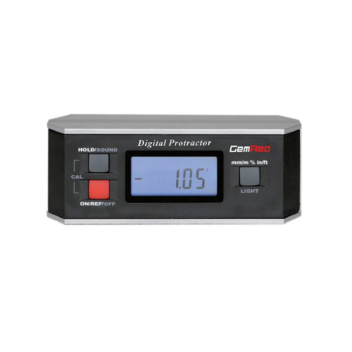 IP65 Digital Protractor Model: 82413-00B Accuracy ±0.05° Measuring Range 4X90° Resolution 0.05° with magnets