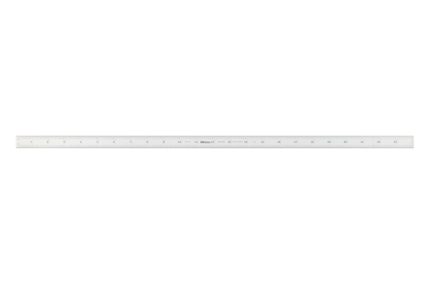 Steel Rule, Fully-Flexible Rule 24", Inch 182-263