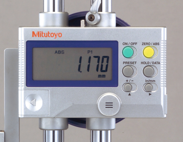 Digital Height Gauge Double Column 0-18"/450mm, Probe Connector, Inch/Metric 192-671-10
