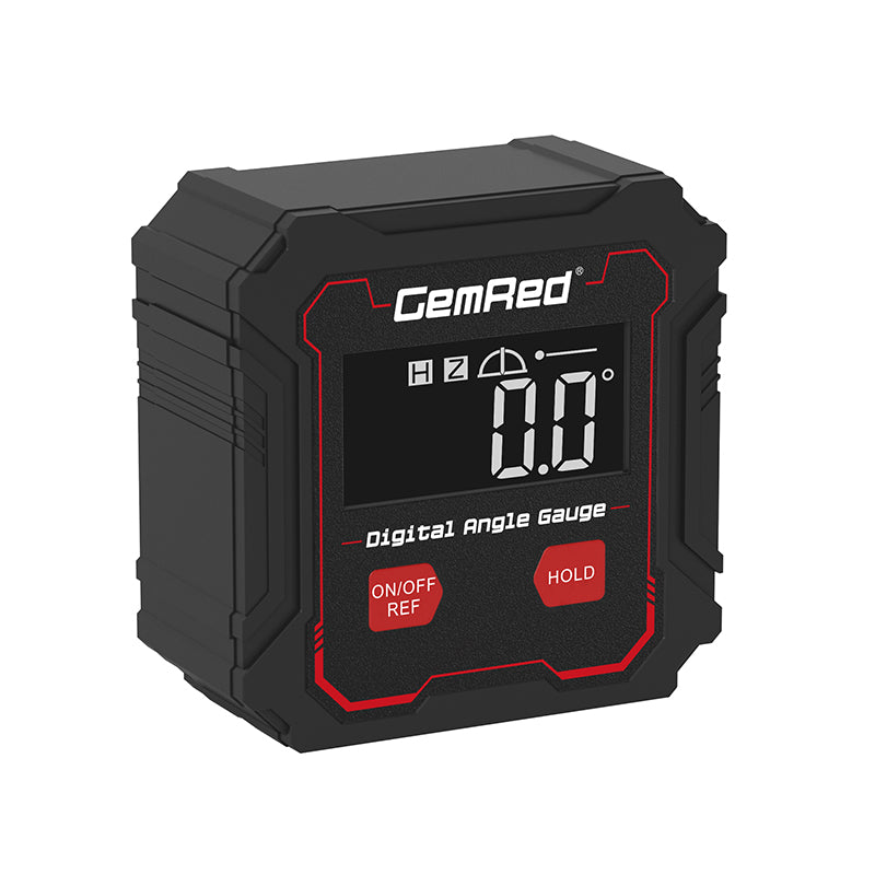 GemRed LCD Digital Angle Gauge Model: 82432-A, Range 2 x 180° Accuracy ±0.2°