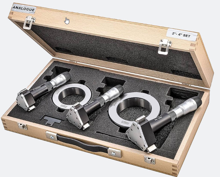 Bowers XT Analogue Bore Gauge Set 2-4" SXTA6I