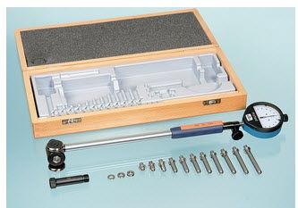 Schwenk 407 00001 RABITO Precision Bore Gauge, Ranges 50-150mm, Without Dial Gauge Depth 176mm Number of Anvils=11