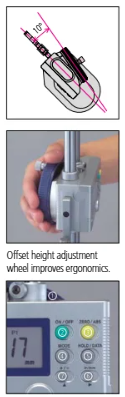 Digital Height Gauge Double Column 0-18"/450mm, Probe Connector, Inch/Metric 192-671-10