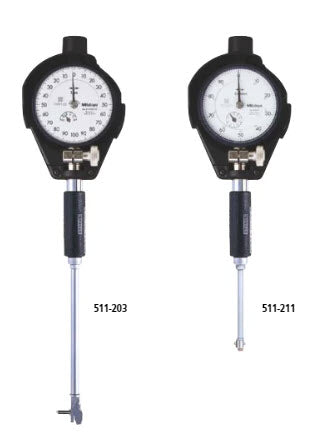 2-Point Inside Measuring Instrument Bore Gauge, 10-18.5mm, Graduation 0,01mm 511-204-20