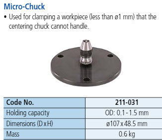 Mitutoyo - Micro Chuck 211-031