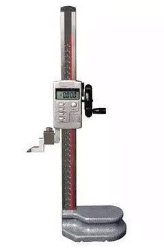MHC Digital ABS Height Gauge Inch/Metric, 0-20"/0-500mm Res .01mm/.0005" 621-7815