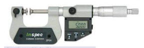 Inspec 233-51-410 Universal Micrometer 0-25mm/0-1'' Resolution .001mm/.00005''