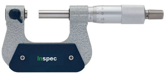 Inspec Screw thread Micrometer non rotating spindle Range 0-25mm x .01mm 250-91-000