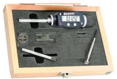 Bowers XT3 Digital Bore Gauge Set With Bluetooth 6-10mm/1/4-3/8" SXTD3U-BT