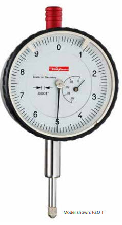 Verdict 23/2025, Kaefer KZ 04 T Ta Reading .0001" Dial Numbering 0-10 Range .04" Bezel-2.25", Stem- 8mm