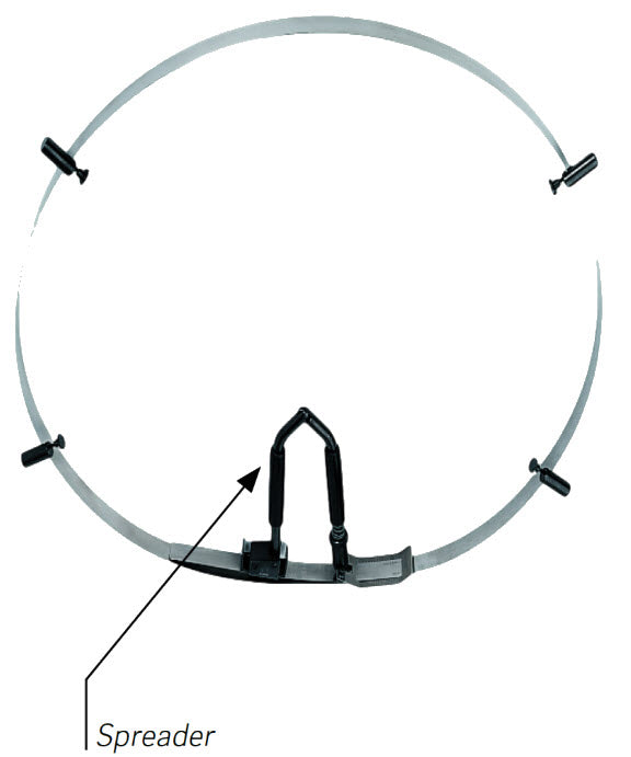 Schwenk Clamping nippers for IUB Tape range 62300016