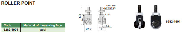 Steel Roller Point INSIZE (6282-1901)