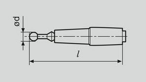 Stylus MarTest 802 Wtk Product number: 4304331 802 Wtk Stylus ø 3,0 mm, l = 32.6 mm