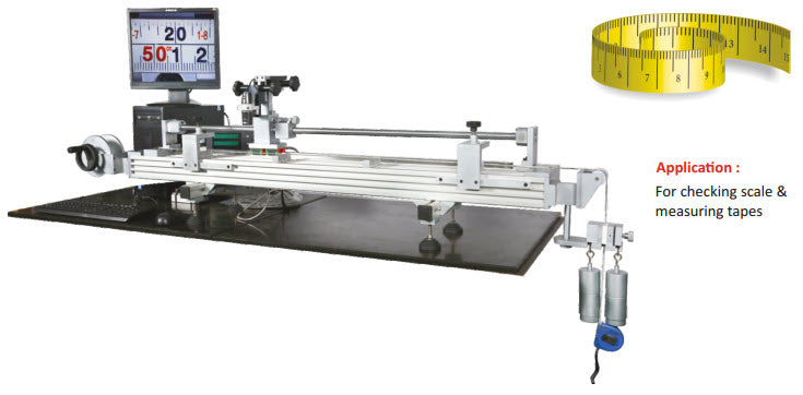 ACCURATE LINE MEASURE 2000 calibration solution for measuring scale & tape 258020005