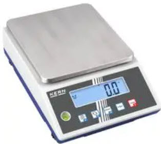 KERN® Precision balance PCB 10000-1, Weighing range 10000g, Readout 0,1g Pan 150 x 170mm
