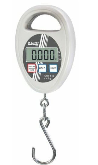 Kern HDB Hanging Scales HDB 5K5N Range 5kg, Reading 5g