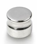 KERN® Test weight 316-01, OIML Class E2, Nominal value 1g, Platelet, Stainless Steel polished