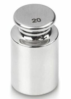 KERN® Test weight 307-05, OIML Class E1, Nominal value 20g, Wire, Stainless Steel polished