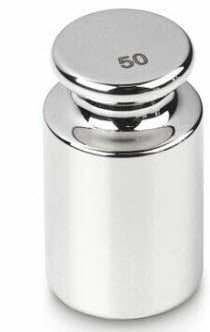 KERN® Test weight 307-06, OIML Class E1, Nominal value 50g, Wire, Stainless Steel polished
