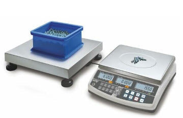 KERN® Counting system CCS 600K-1S, Weighing range 600 kg / 6 kg, Readout 0,2 kg / 0,0001 kg