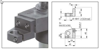 Heidenhain ID 324391-02 Holder for MT2500