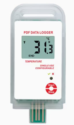 Yowexa Yxup-10d Disposable One Time Use Paperless USB Data Logger Temperature Monitoring Recorders