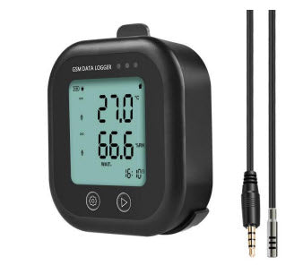 GSM-100E High Accuracy SMS Alarm Temperature Data Logg Internal: Measuring Range:-30 to 65°C Accuracy: ±0.2°C(0°C~65°C)