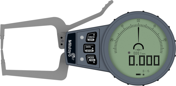 Mitutoyo External Digital groove Caliper Gauge 209-925, 0-15mm