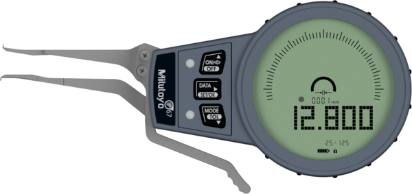 Mitutoyo External Digital groove Caliper Gauge 209-927 range 2.5-12.5mm (Kroeplin Equivalent G002)