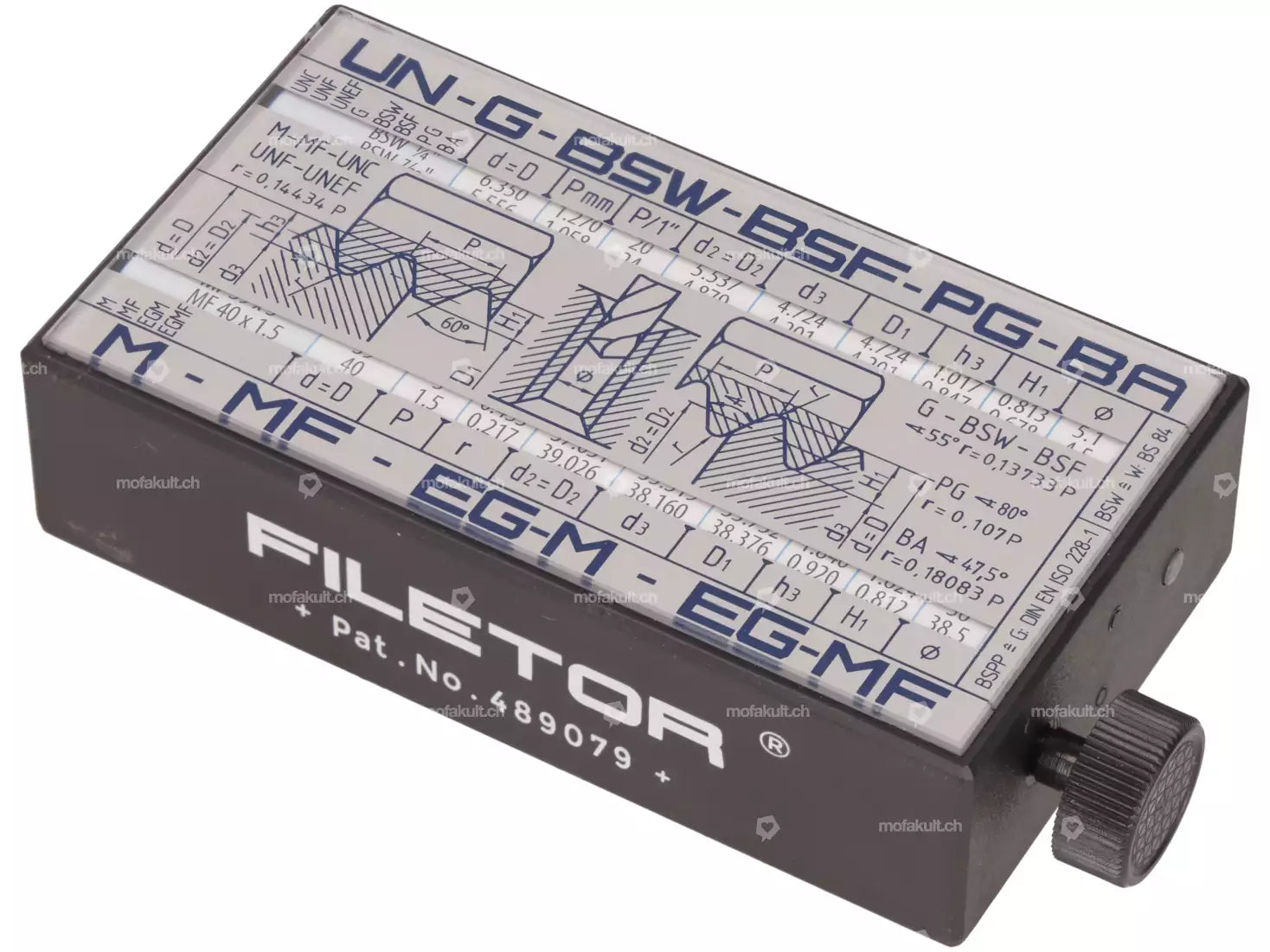 Helios-preisser Strumenti Filettatore ISO Helios-Preisser - Convertitore Per Misurazione Filettature, Multicolore Attrezzo Per Officina - 6