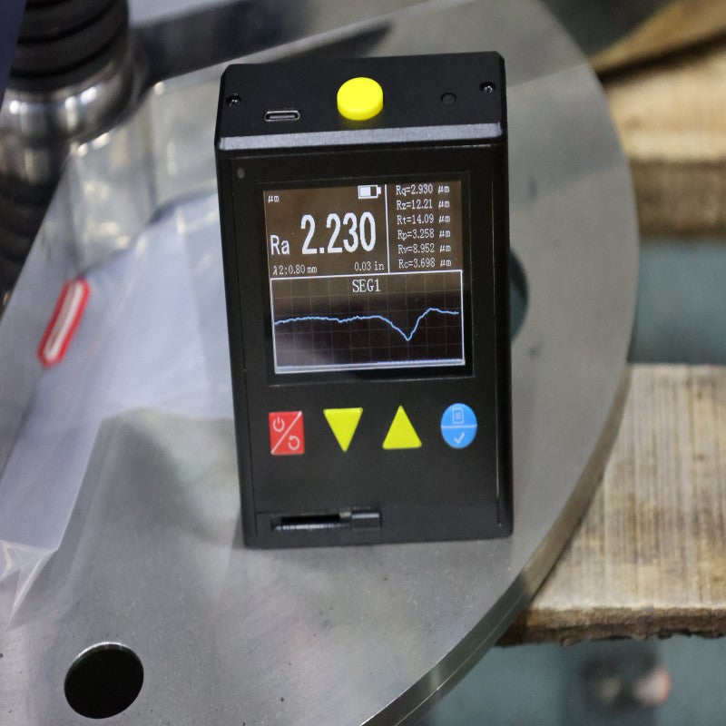 Advanced Roughness tester ART120 parameters Ra, Rz , Rq, Rt, Rp, Rv, Rc