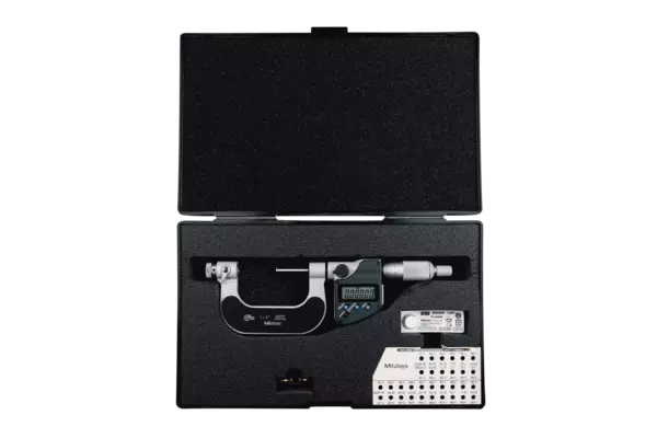 Mitutoyo Digital Screw Thread Micrometer IP65 Inch/Metric, 1-2" 326-352-30
