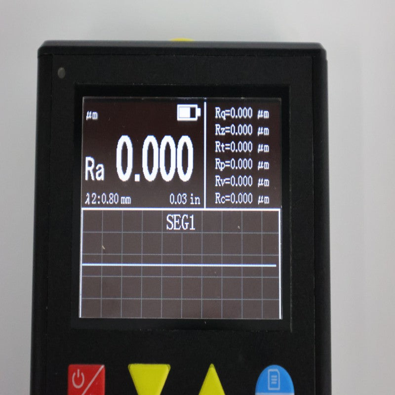 Advanced Roughness tester ART120 parameters Ra, Rz , Rq, Rt, Rp, Rv, Rc