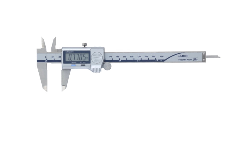 Mitutoyo Digital ABSOLUTE Coolant Proof IP67 Caliper 0-150mm(0-6") W/O Output 500-752-20