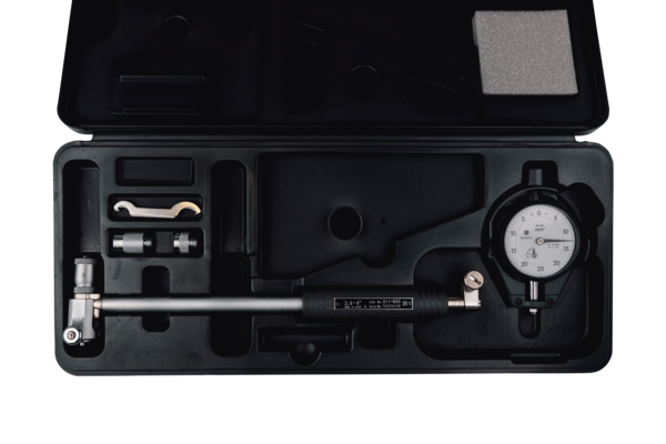 Mitutoyo 2-Point Inside Measuring Instrument with Micrometer Head, Range 2,4-4", Graduation 0,0005" 511-843-20