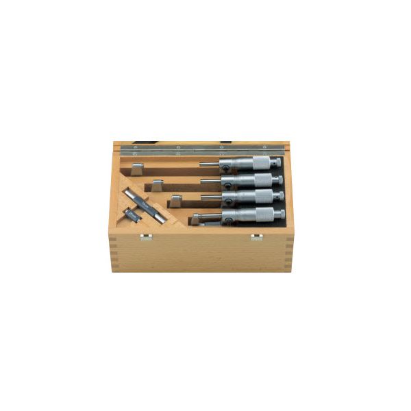 Mahr 4134051 set of outside micrometers 100-200mm Graduation .01mm