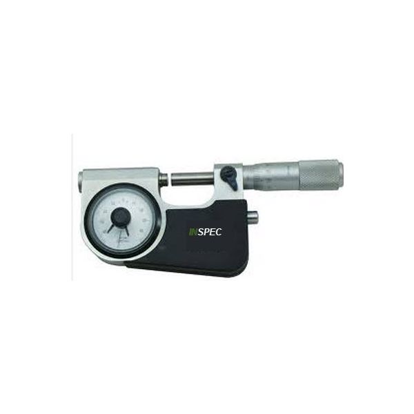 Inspec 0-25mm Indicating Micrometer 274-81-000 graduation of micrometer .002mm Resolution of indicator .001mm Indicator range +/-.04mm